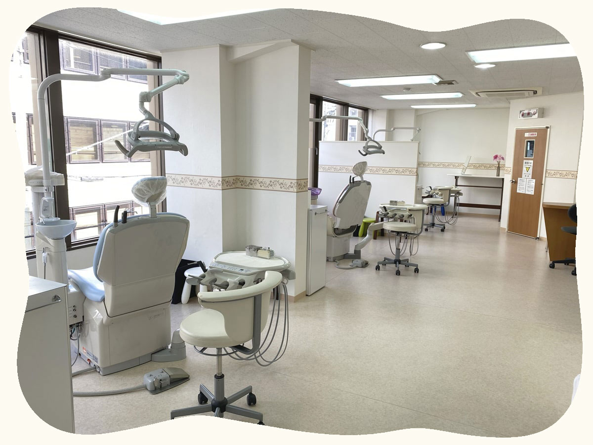 おかもと歯科医院院内の様子